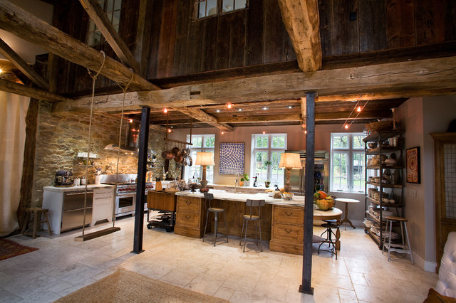 Quaktertown Kitchen rustic-kitchen