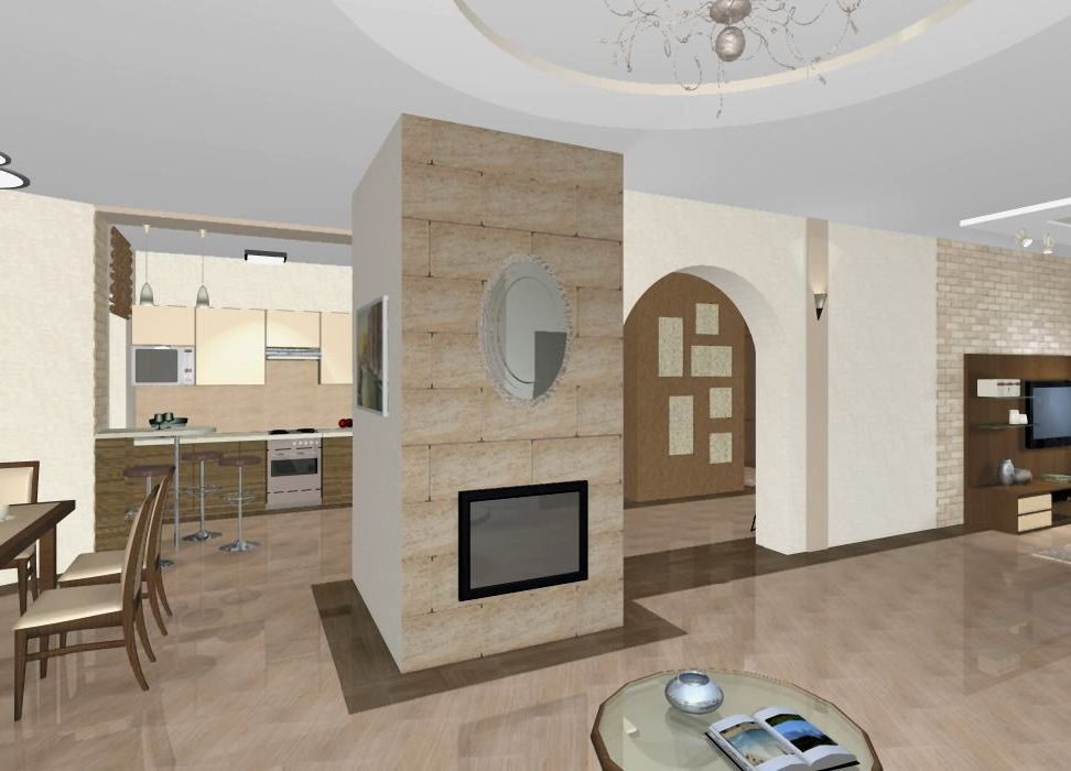 Дизайн проект дома площадью 350 кв.м.