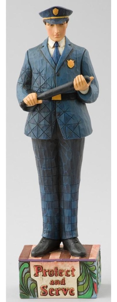 Jim Shore 'Police Officer' Figurine