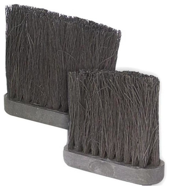 Import BRUT4 4'' Regular Tampico Brush Head Replacement Traditional Fireplace Tools by