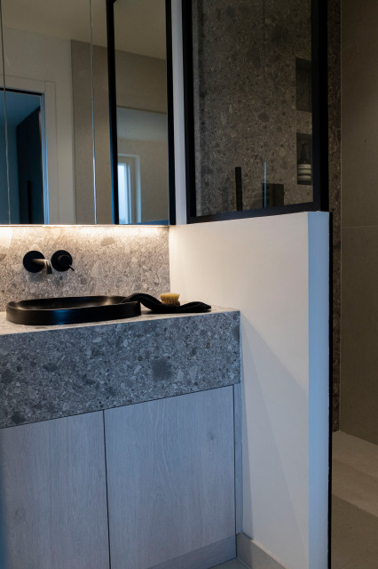 Appartement Boulogne Billancourt modern-badezimmer
