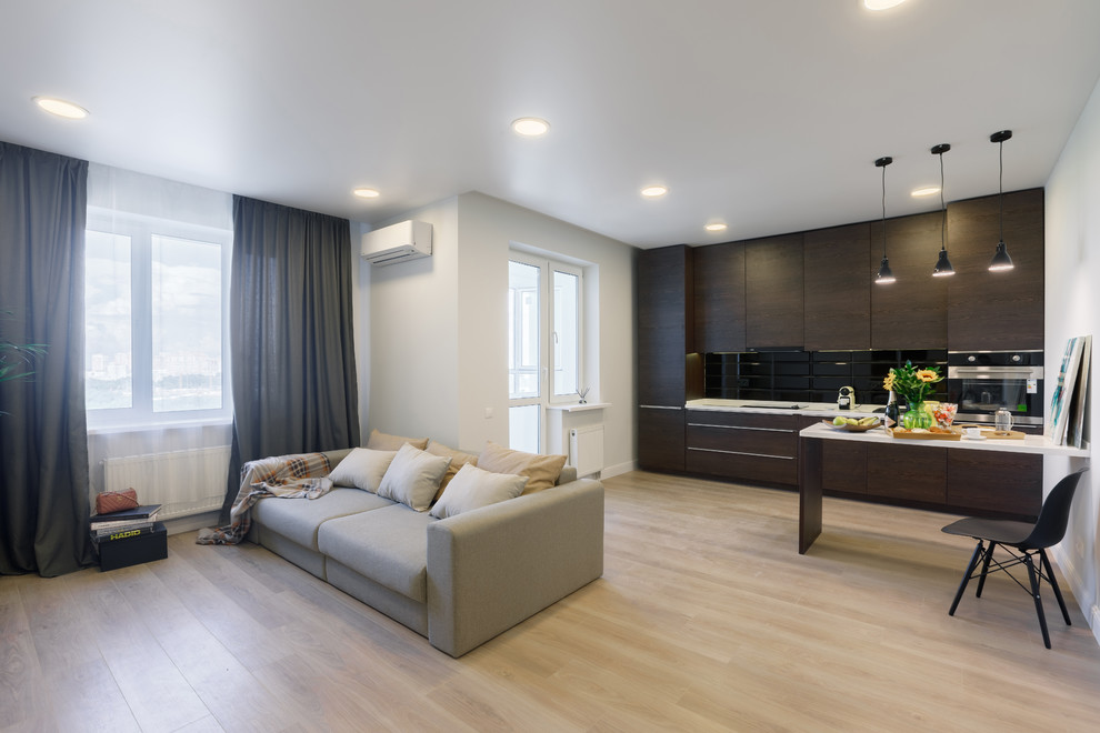 Современный интерьер, квартира для молодой семьи