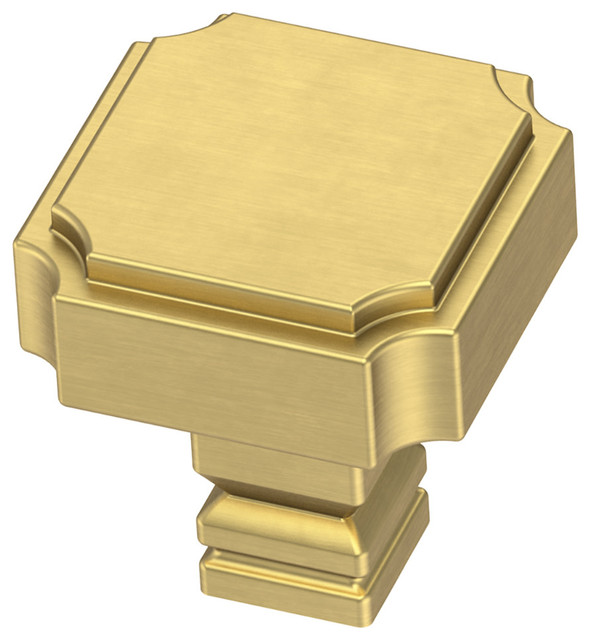 Liberty Hardware P38476C-CP Notched 1-1/8 Inch Square Cabinet - Bayview Brass