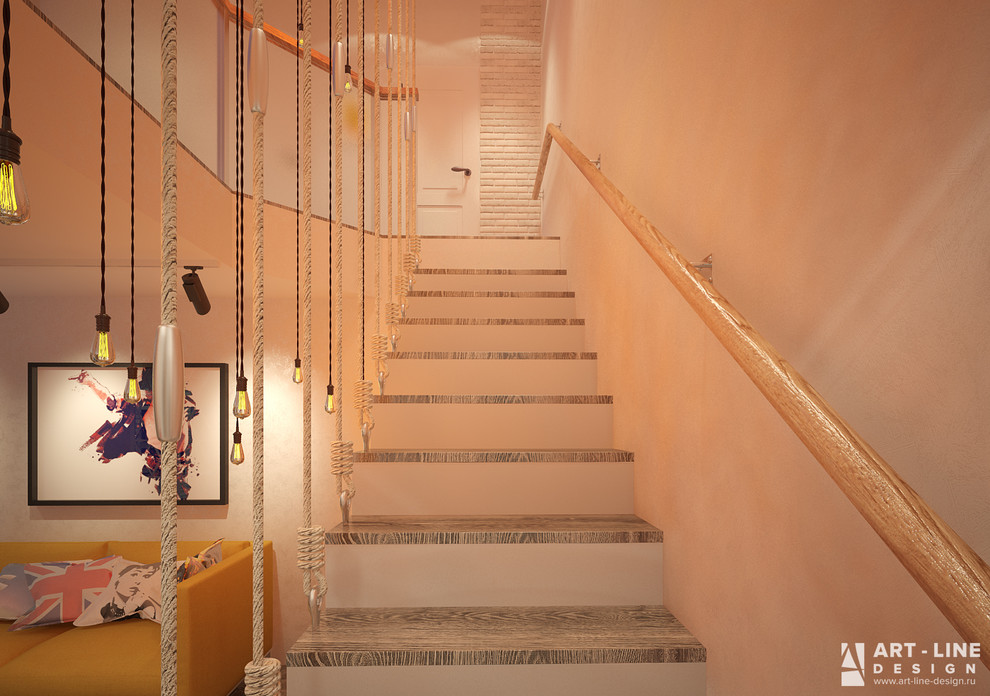 Двухуровневая квартира в современном стиле