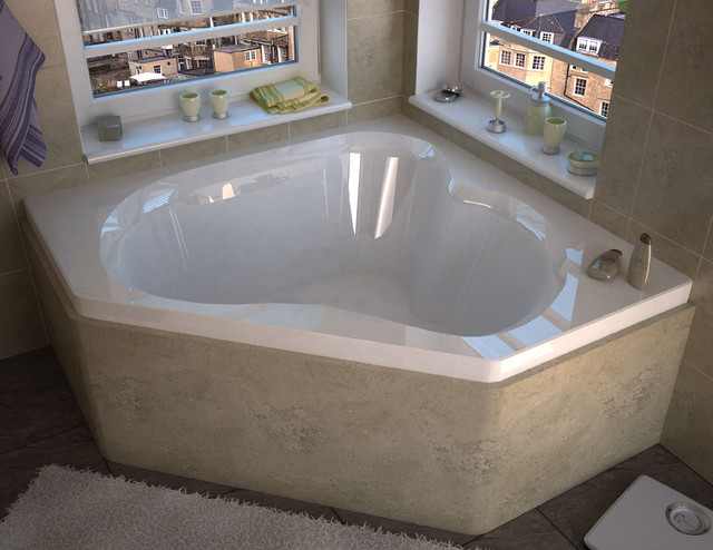 Houzz Venzi Tovila 60x60 Corner Soaking Bathtub Venzi Tovila 60x60 Corner Soaking Bathtub Bathtubs