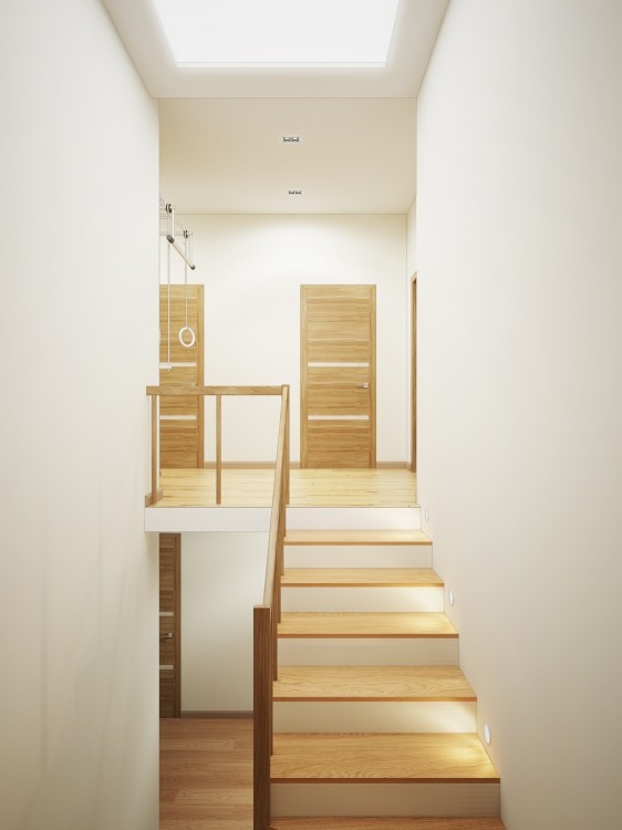 ДИЗАЙН-ПРОЕКТ ДВУХУРОВНЕВОЙ КВАРТИРЫ 203 М2