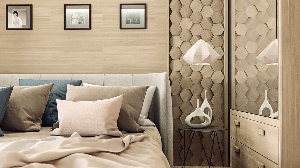 Квартира в современном стиле. Рациональное объединение пространства.