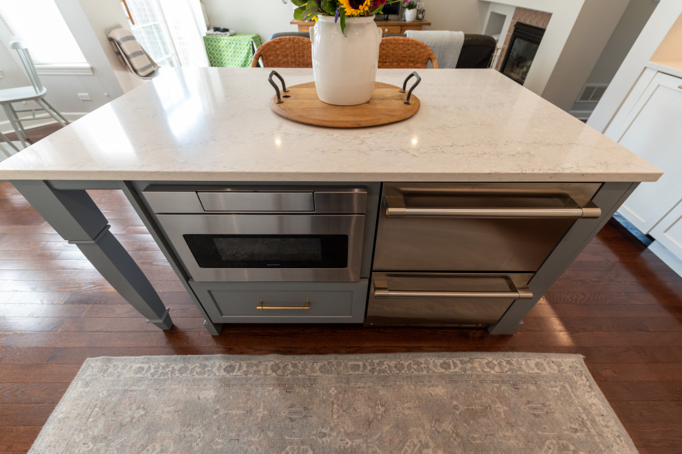 Kitchen - transitional kitchen idea in Chicago