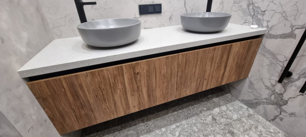 Стильный санузел в ЖК Onyx Deluxe