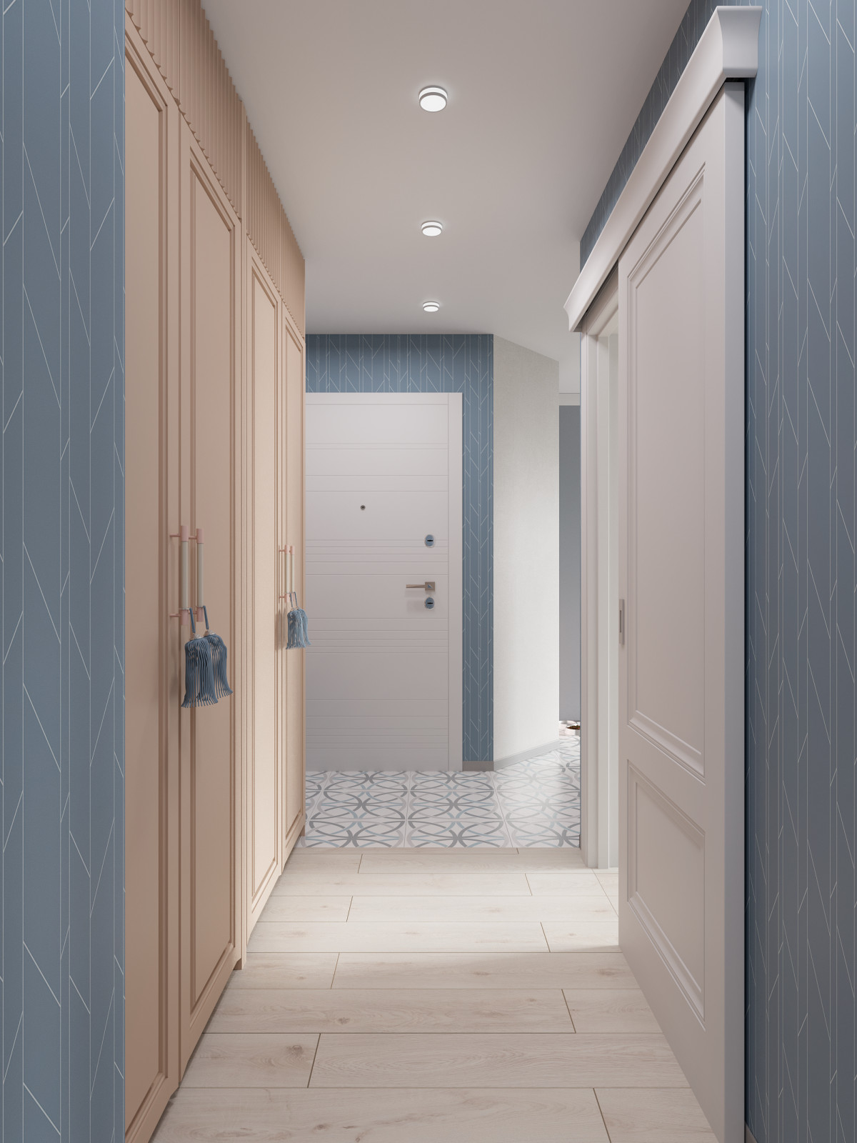 Трехкомнатная квартира в ЖК Маршал