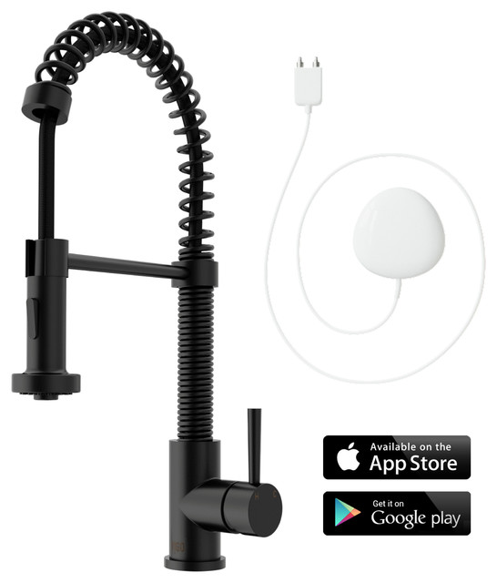 Vigo Edison Pull Down Kitchen Faucet With Floodsense Technology