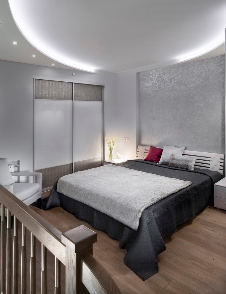 Двухэтажная квартира в современном стиле