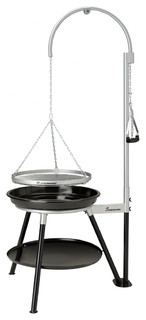 Landmann Tripod Charcoal Barbecue Geos, Black and Silver, 53 cm - BBQs - by  Vida XL International B.V. | Houzz UK
