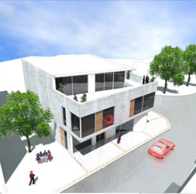 Infill offices and apartments Design - Douglas