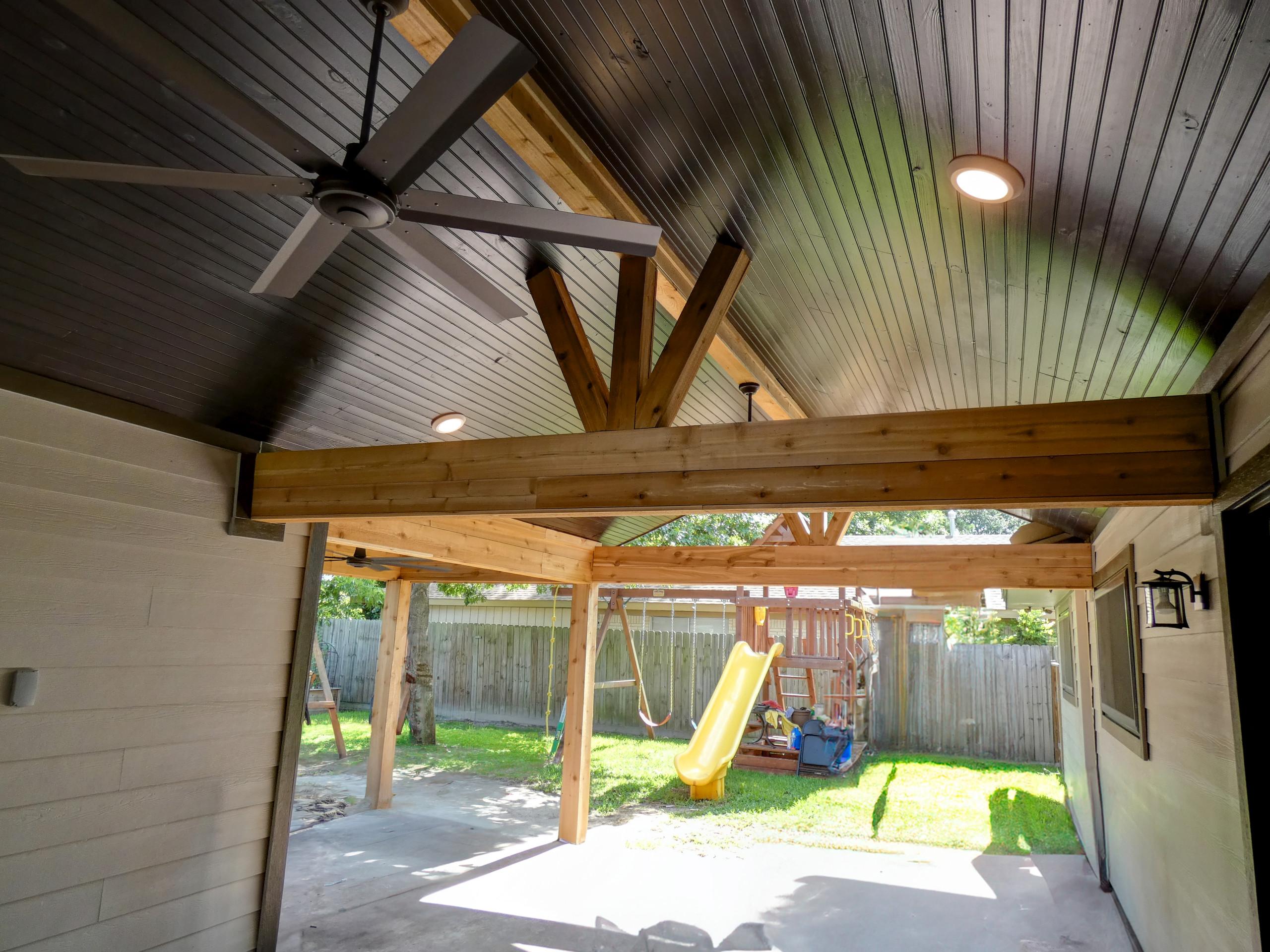 Massive Patio cover and Re-side