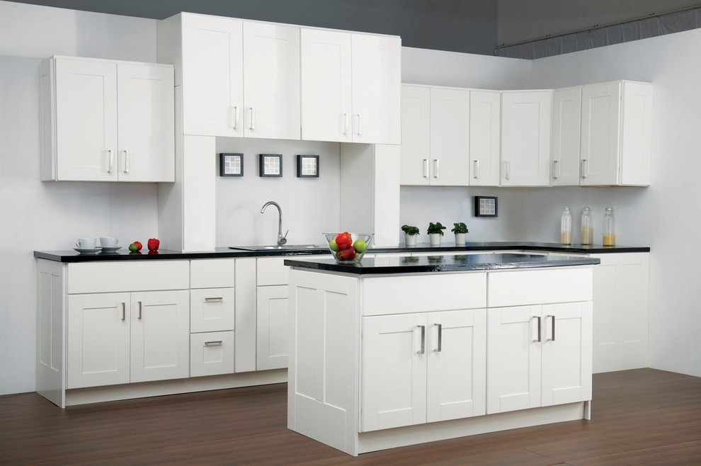 Findley Myers Malibu White Kitchen Cabinets Modern Detroit