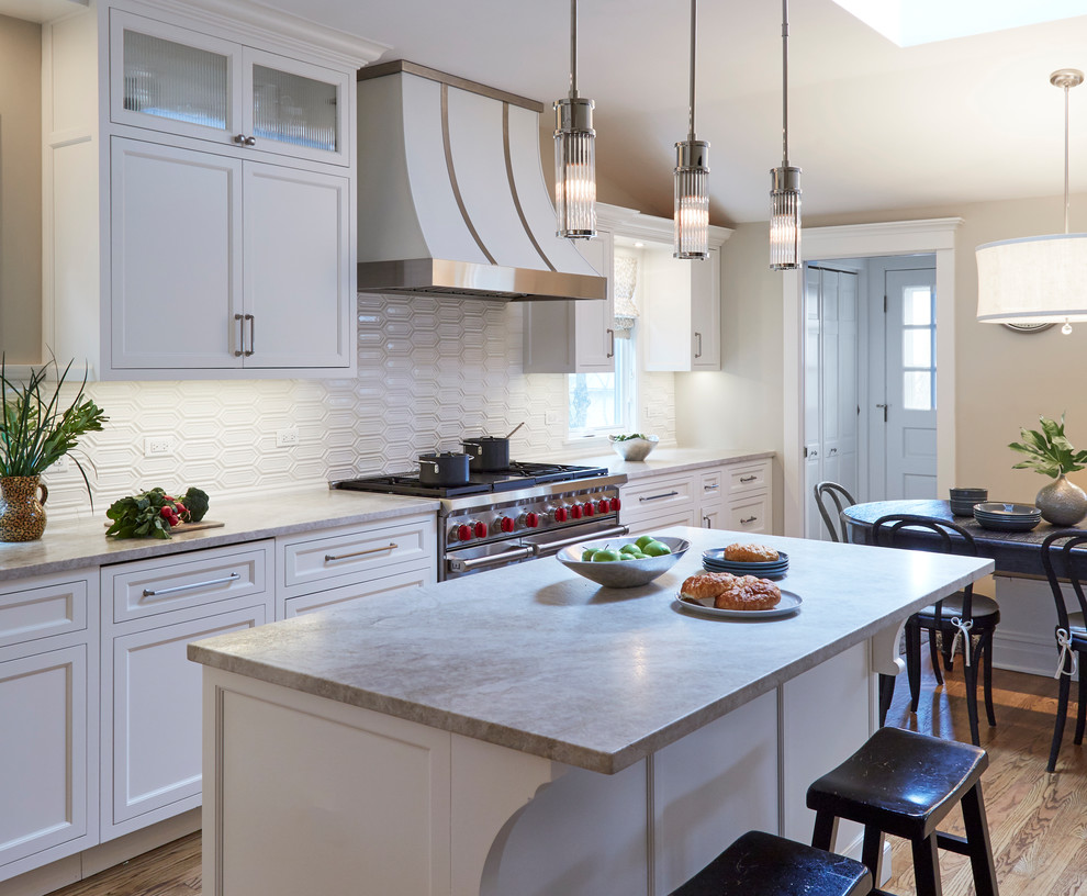 Kitchen - transitional kitchen idea in Chicago