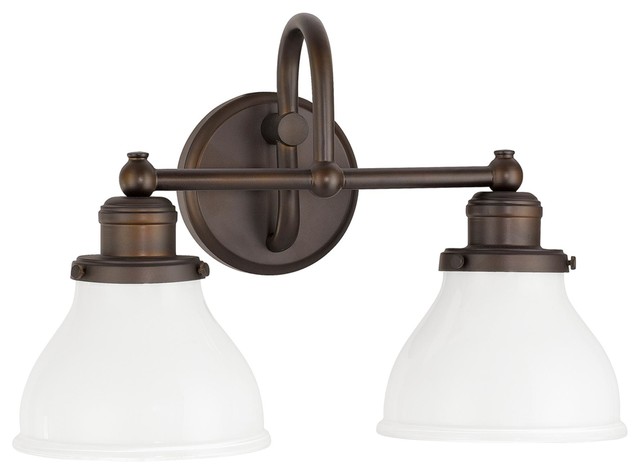 Baxter 21 Light Bath Vanity LightWall Sconce - Industrial - Bathroom Vanity Lighting - by ...
