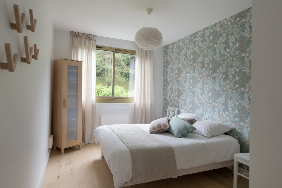 Idée de décoration pour une chambre design.