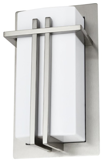 Sunlite Crossbar Indoor Wall Sconce, Stainless Steel Finish