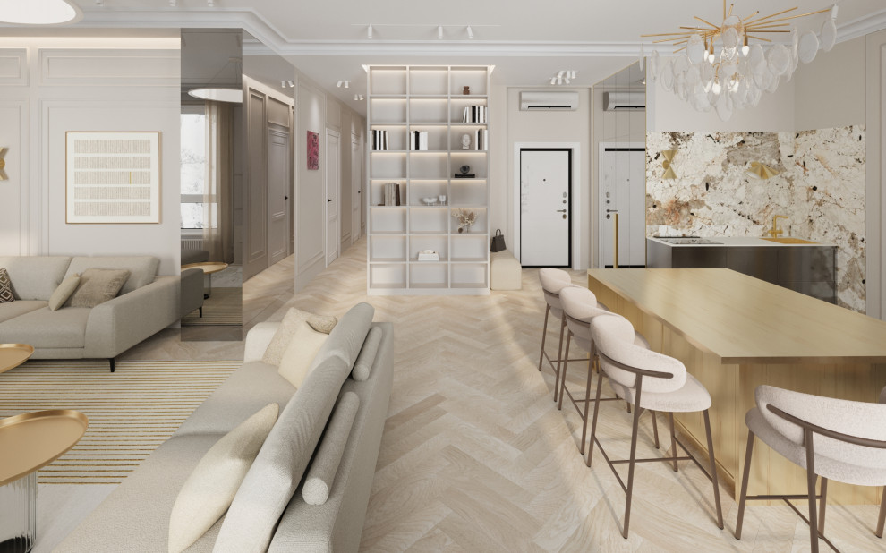 Визуализация дизайн-проекта "Александровский сад"