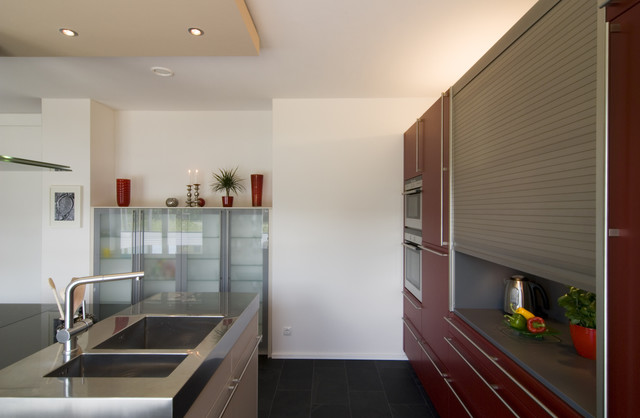 Restructuration et conception d&rsquo;une cuisine contemporary-kitchen