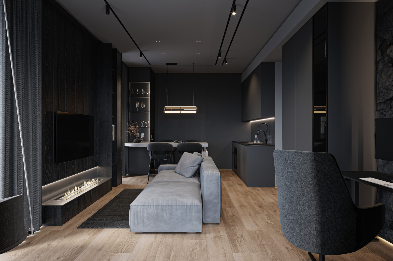 Чёрная скала