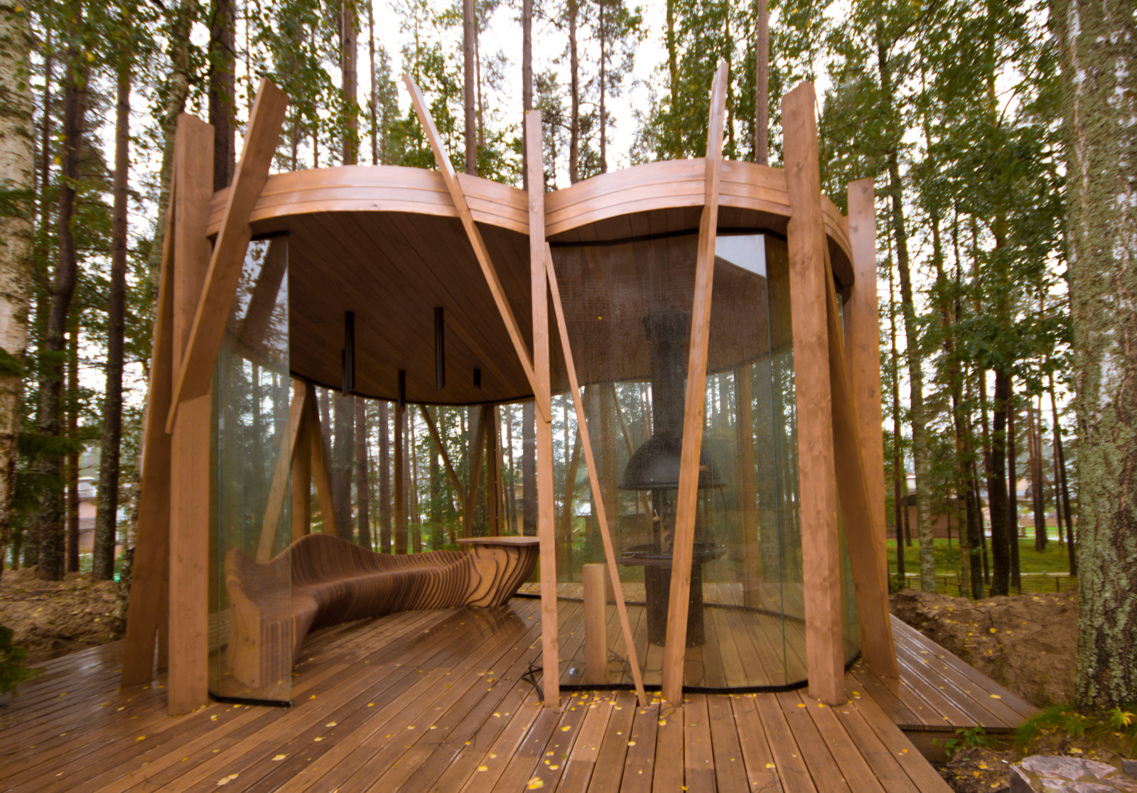 Павильон для барбекю