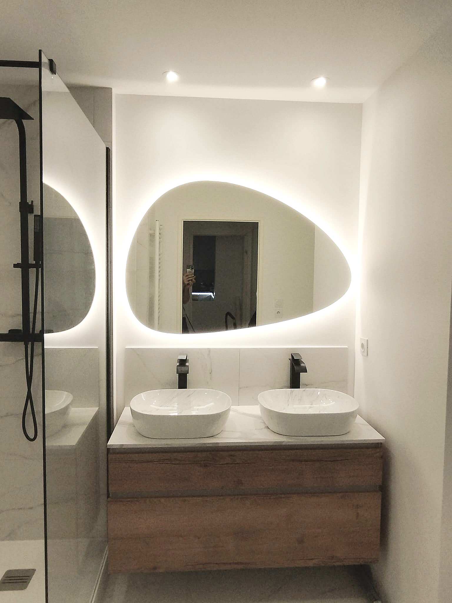 Salle de bain Imitation Marbre
