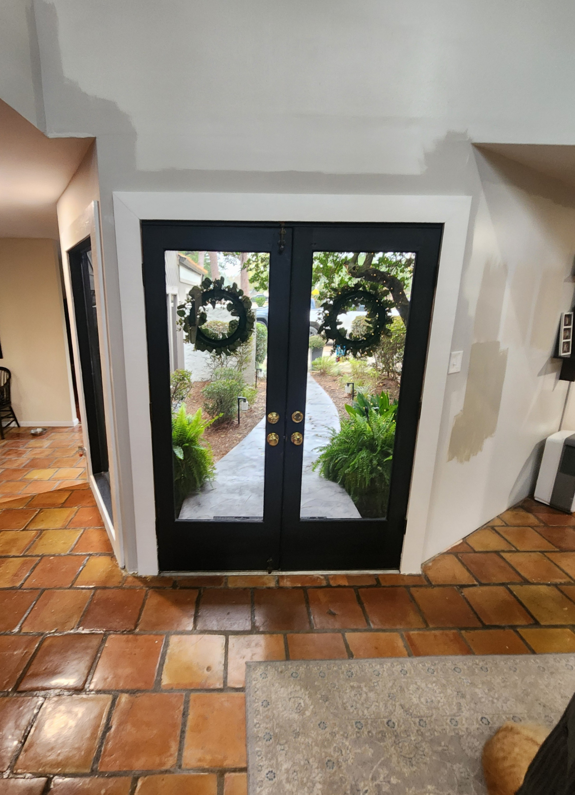 Contemporary Entry Makeover: Iron Door Installation in Tomball & Cypress