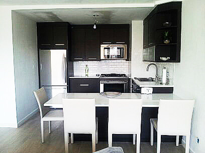 Example of a transitional kitchen design in Philadelphia