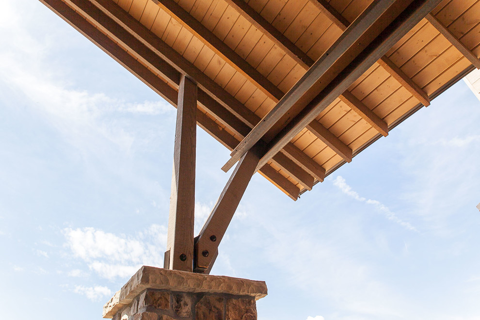 The Bookcliff Modern - Front Porch Posts Columns - Contemporary ...