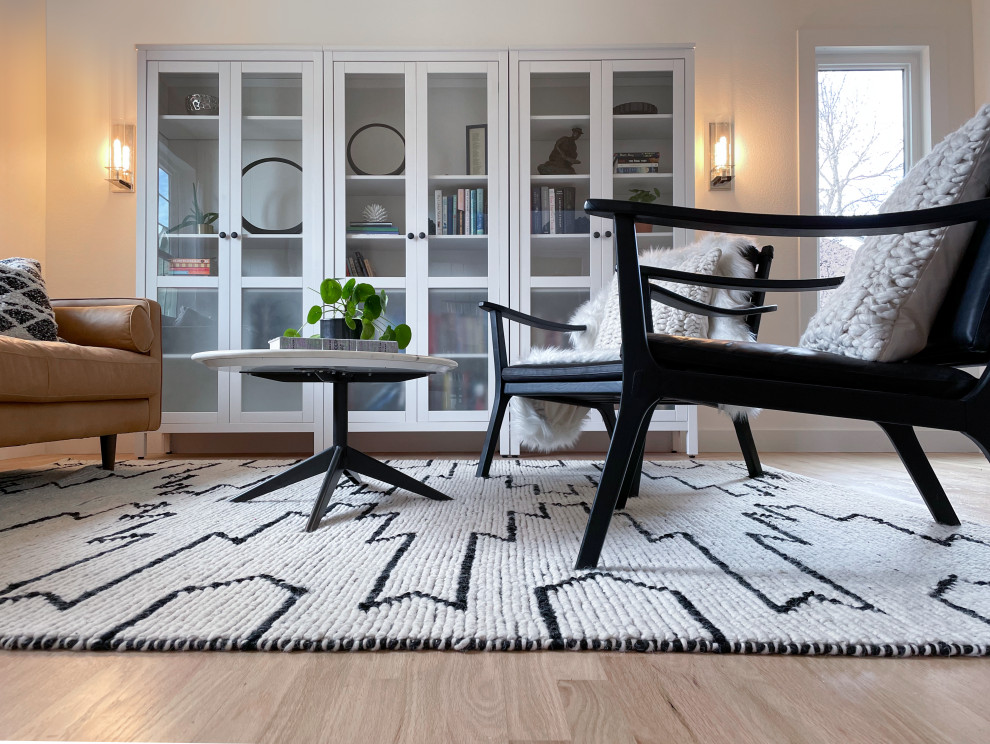 Butler Living & Foyer | Arvada, CO | Classic Modern Remodel