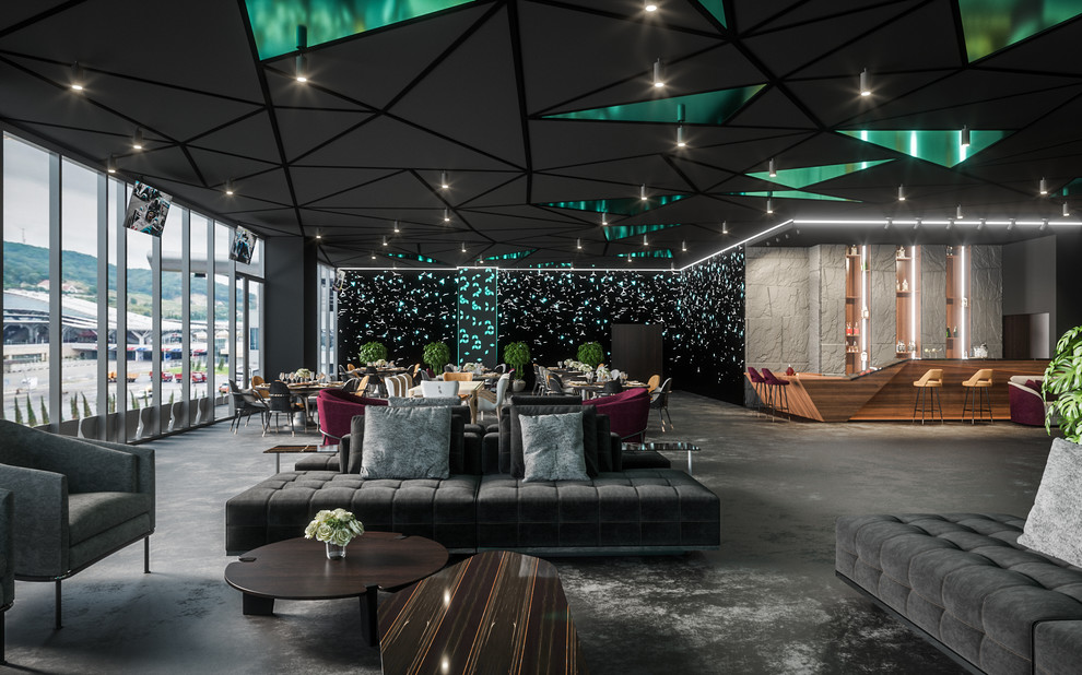 Ложа Команды Mercedes AMG Petronas Motorsport на Сочи Автодром в Адлере