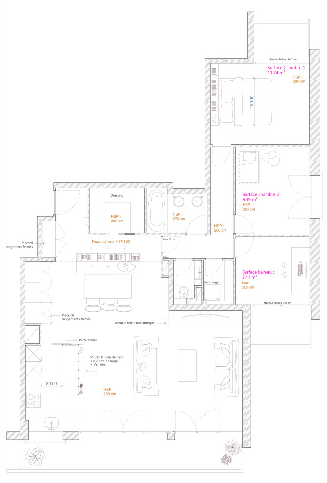 Projet - Proposition de plan - Option 5