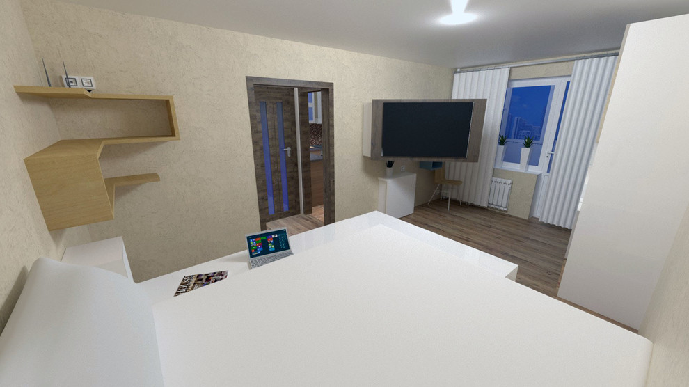 Однокомнатная квартира 40 кв. м.  Технический проект