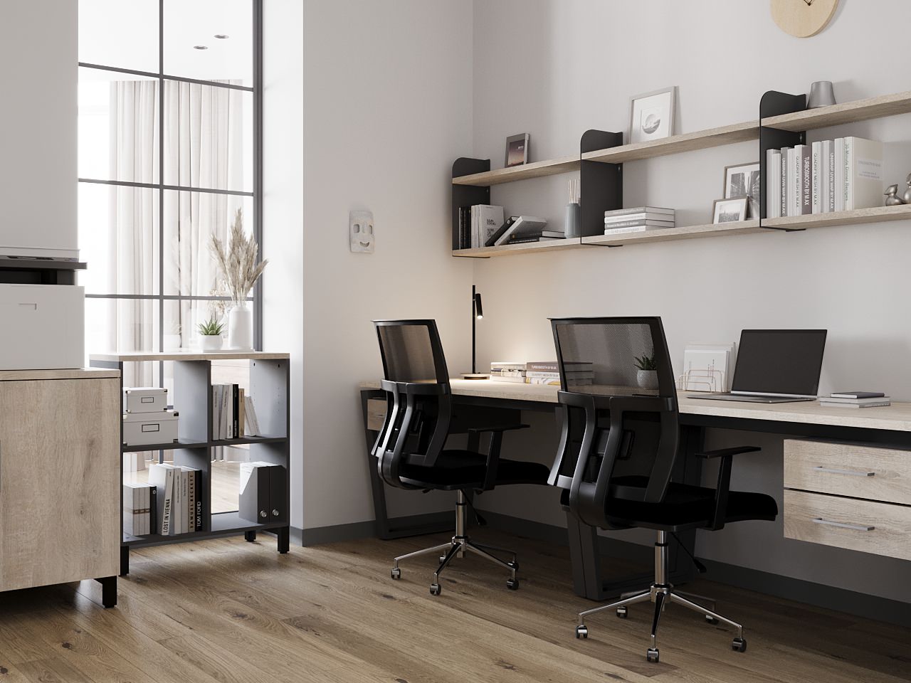 Кабинет в загородном доме