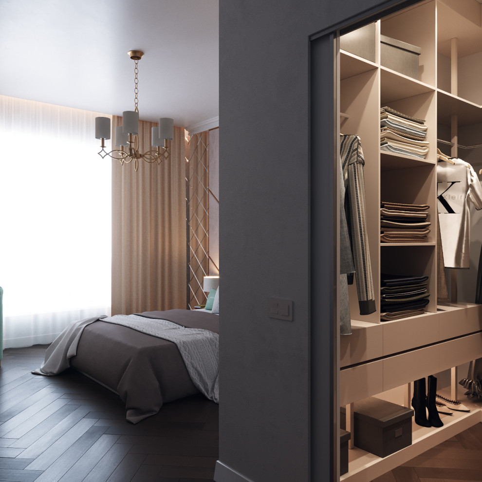 Дизайн интерьера двухкомнатной квартиры 73 м2