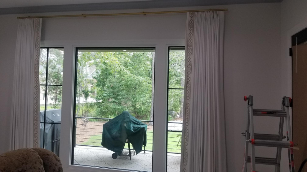 Riverwood Traverse Rod Installation