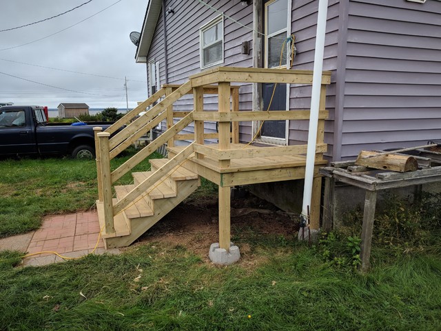 Deck replacement in Bass River coastal-deck