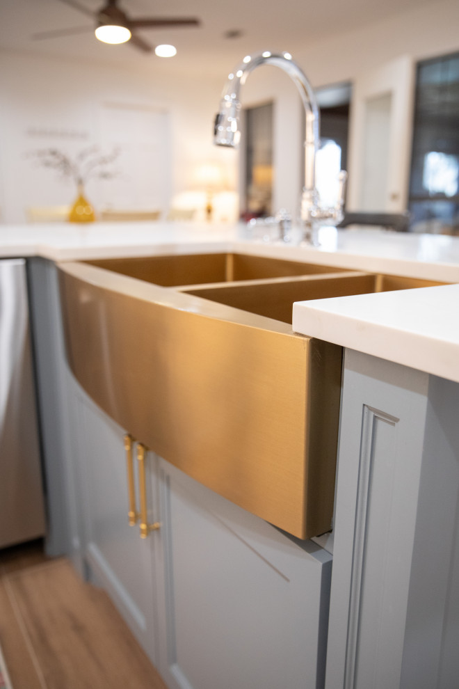 Kitchen + Powder Bath