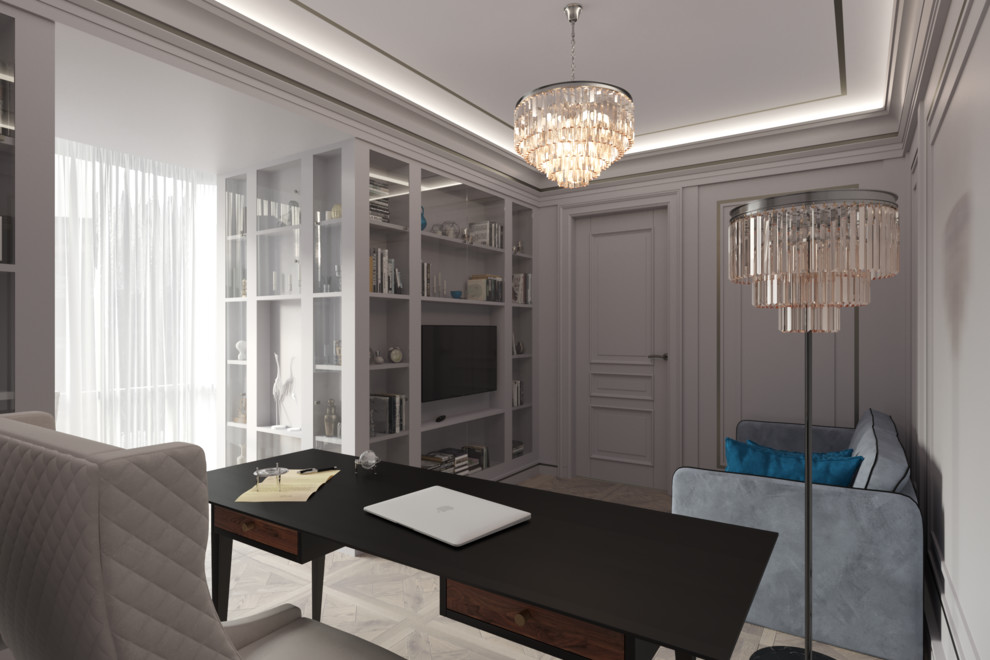 Современная классика. Интерьеры. Квартира 100 м2 в Тамбове.