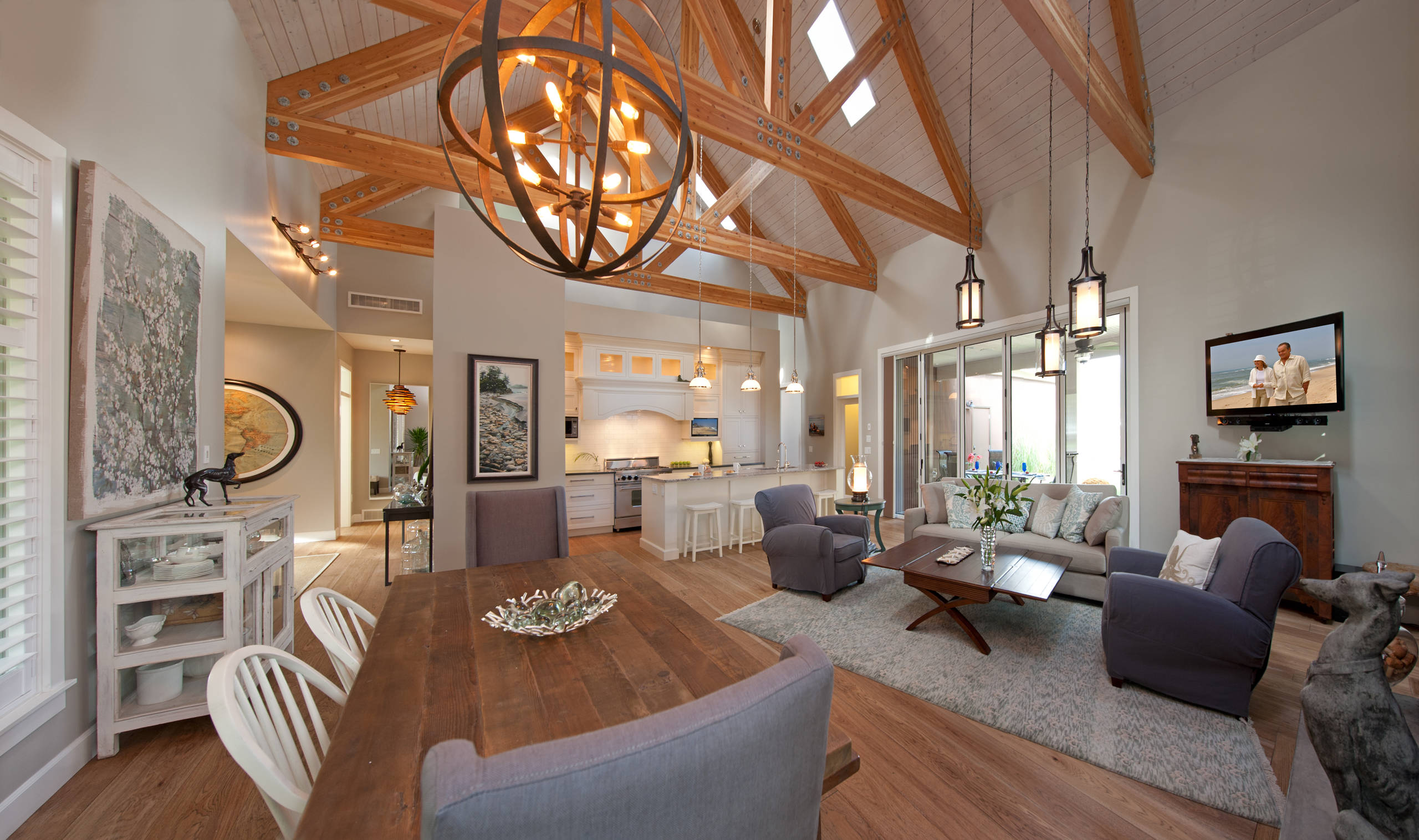 Cottage Industrial Mix Design Industrial Farmhouse Modern Style For