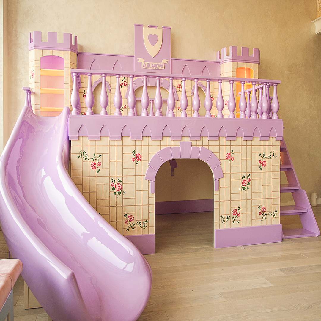 Розовый замок