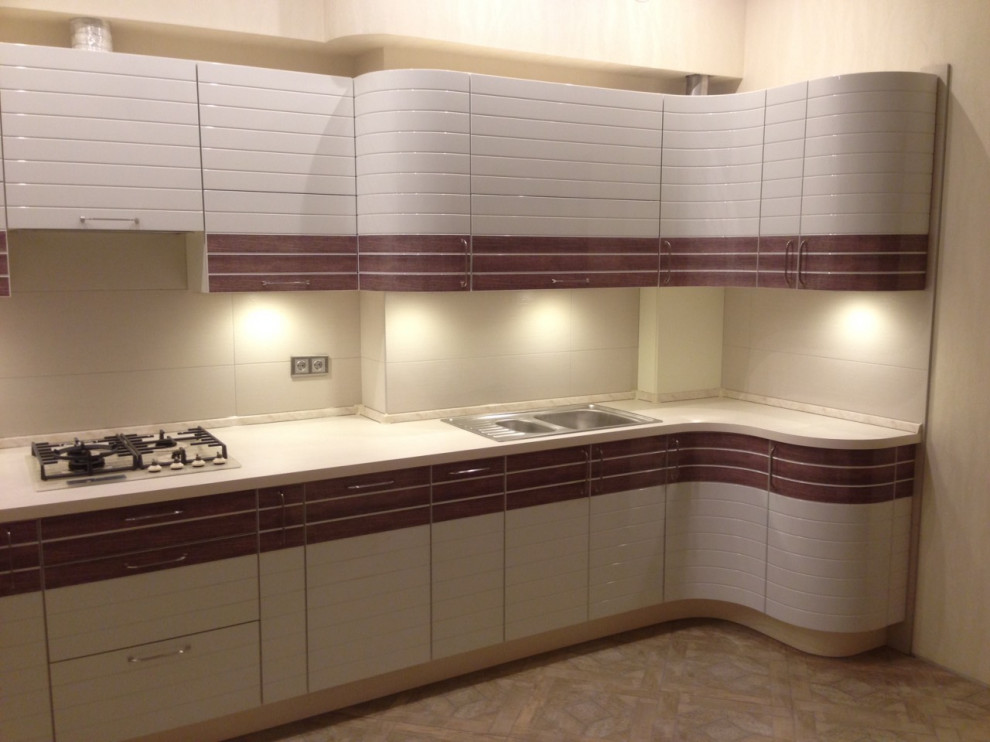 Кухня радиусная