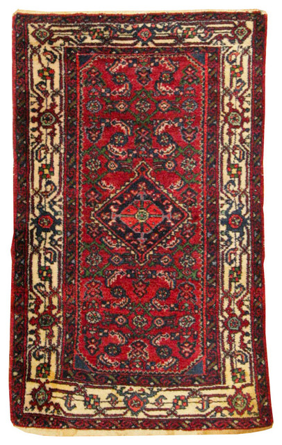 2'5x3'10, Handmade Luxury Hamadan Rug