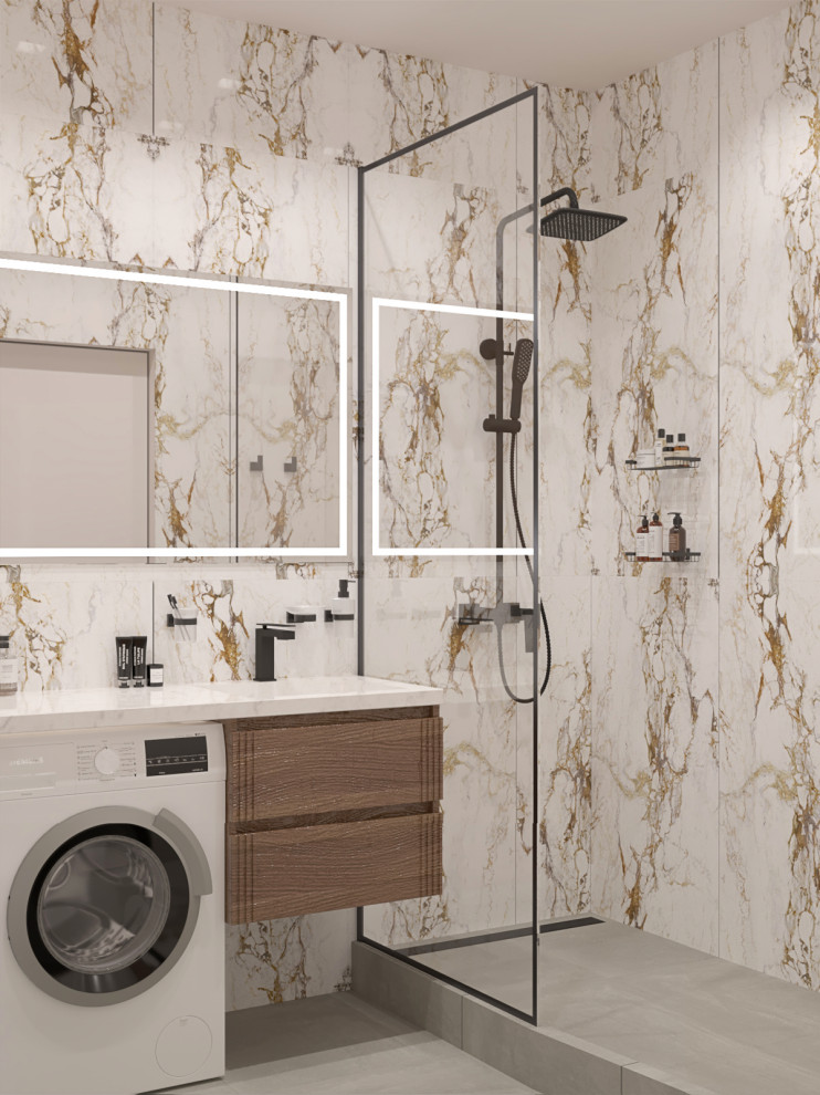 Визуализация трехномнатной квартиры для студии EEDS