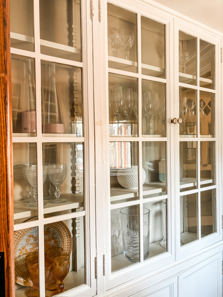 Glassware in kitchen