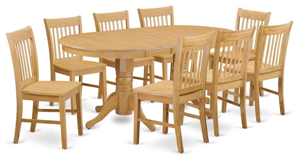 9 Piece Table And Chairs Set Small Kitchen Table 8 Dining