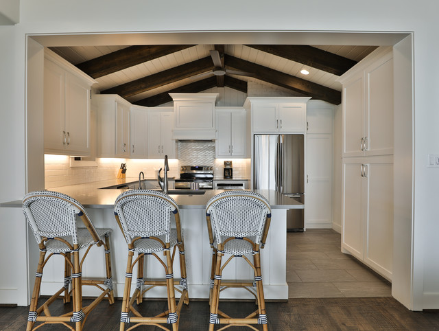 Texas Hillside Estate-Before and Afters transitional-kitchen